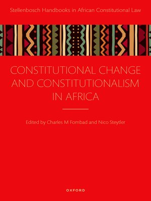 cover image of Constitutional Change and Constitutionalism in Africa